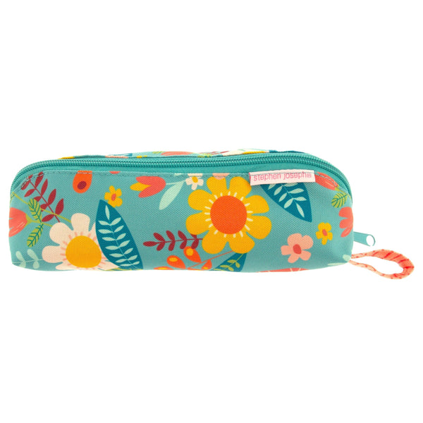 Stephen Joseph - All Over Print Pencil Pouch Turquoise