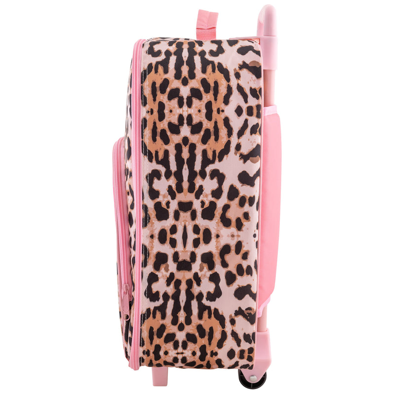 Stephen Joseph - All Over Print Rolling Luggage Leopard