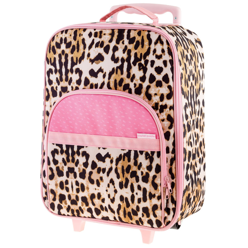 Stephen Joseph - All Over Print Rolling Luggage Leopard