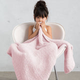 Little Giraffe - Plush Chenille Knit™ Baby Blanket: Pink