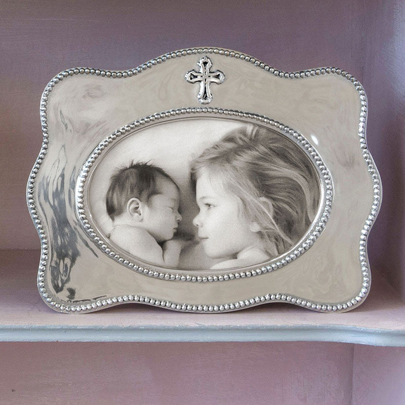 Beatriz Ball - Frames - Baby Cross Horizontal Frame 4’’x6’’