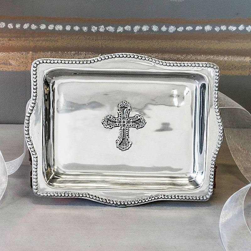 Beatriz Ball - Trays - Baby Cross Rectangular Tray 4’x6’