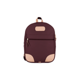 Jon Hart Design - Travel - Backpack - Burgundy Coated Canvas