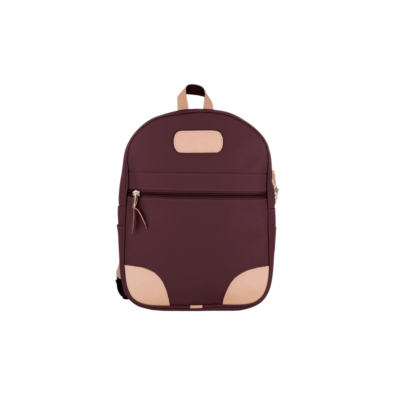 Jon Hart Design - Travel - Backpack - Burgundy Coated Canvas