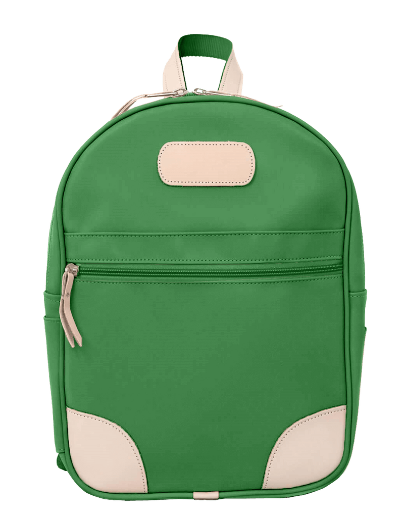 Jon Hart Design - Travel Backpack Kelly Green Coated Canvas