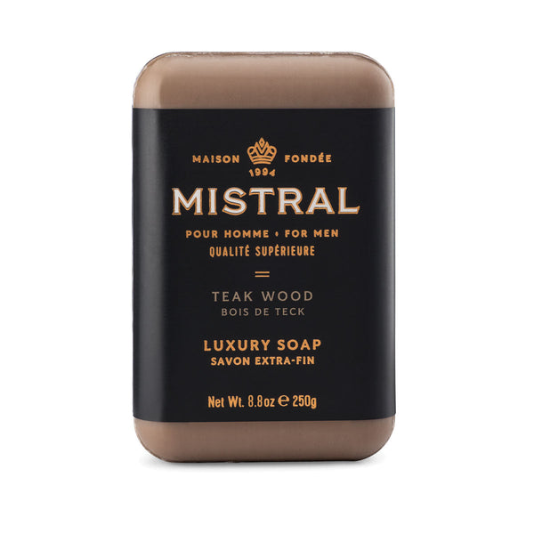 Mistral - Bath/body - Bar Soap - Teak Wood