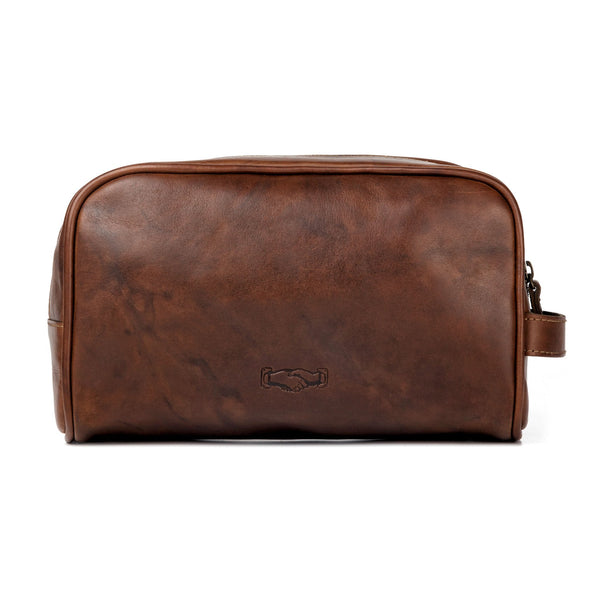 Mission Mercantile - Benjamin Collection Leather Wash Bag