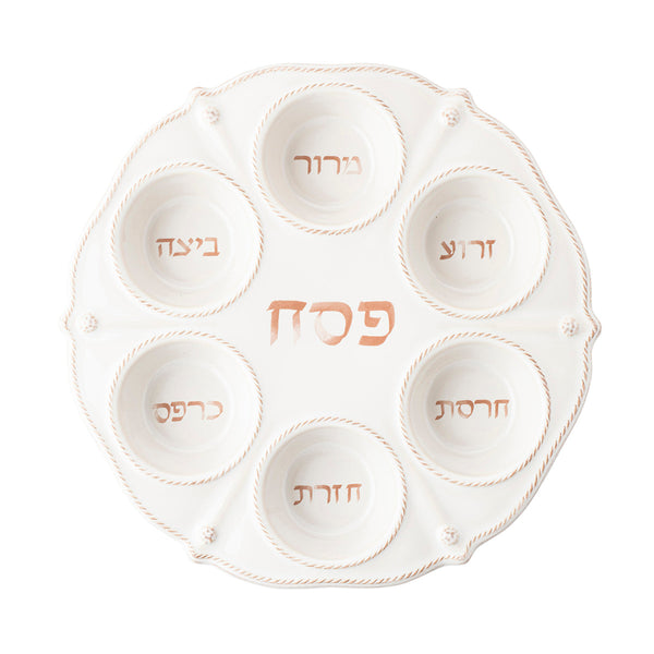 Juliska - Berry & Thread Seder Plate - Whitewash