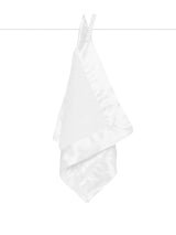 Chenille Satin™ Blanky: White