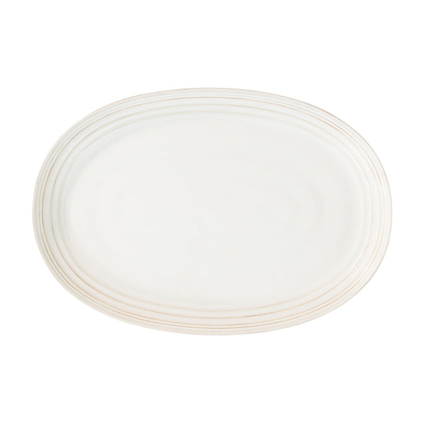 Juliska - Serveware - Bilbao Platter 17 In - Whitewash