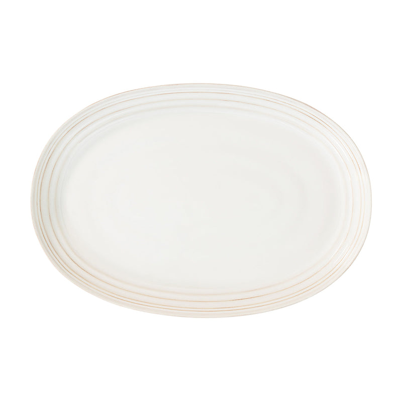 Juliska - Serveware - Bilbao Platter 17 In - Whitewash