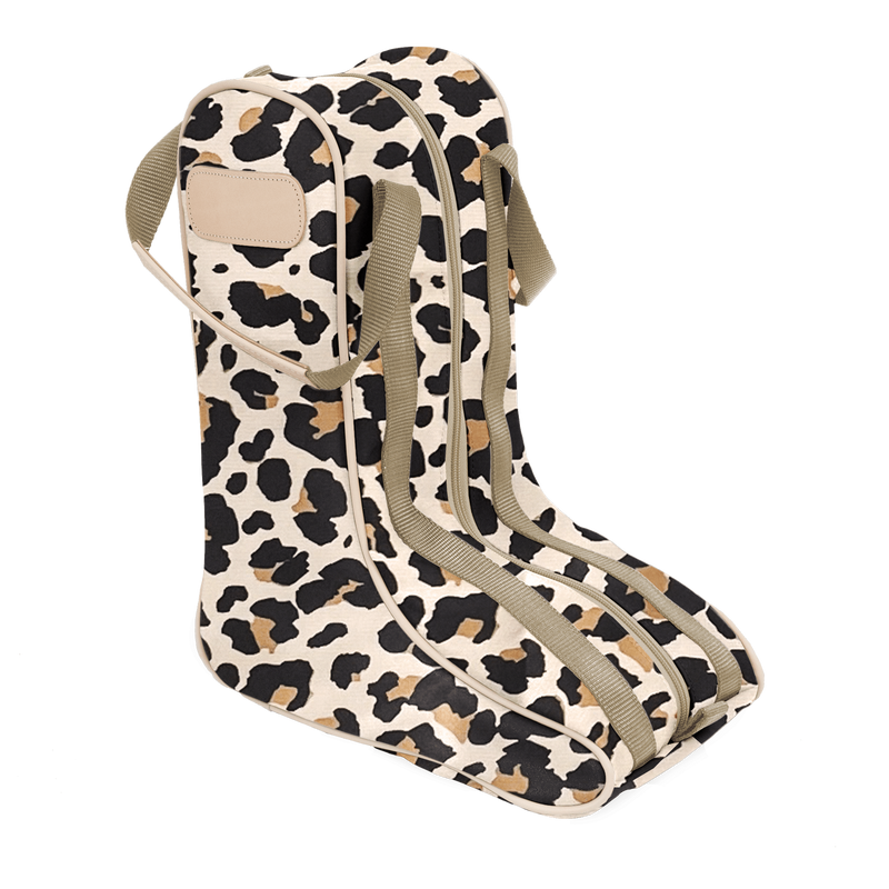 Jon Hart Design - Travel - Boot Bag - Leopard Coated Canvas