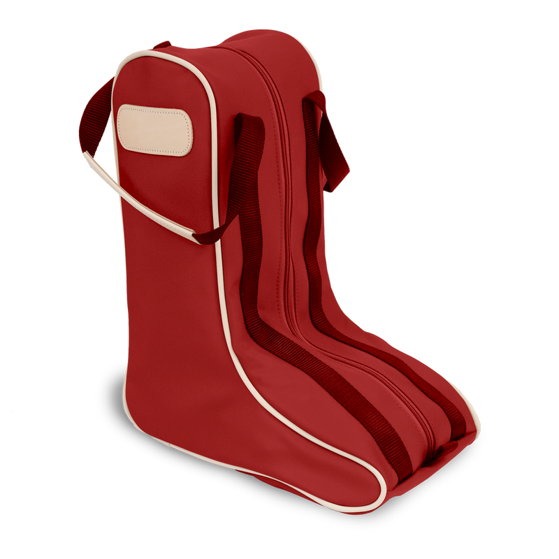 Jon Hart Design - Travel - Boot Bag - Red Coated Canvas