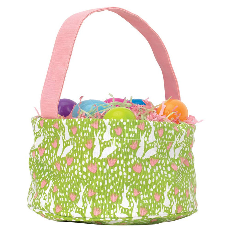 Rockflowerpaper - Bunnies Green Easter Basket