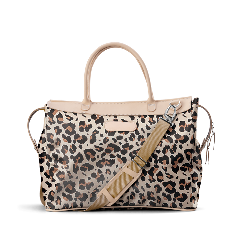 Jon Hart Design - Travel - Burleson Bag - Leopard Coated