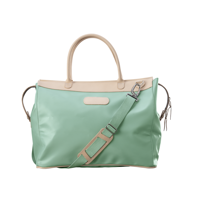 Jon Hart Design - Travel - Burleson Bag - Mint Coated Canvas