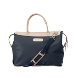 Jon Hart Design - Travel - Burleson Bag - Navy Coated Canvas