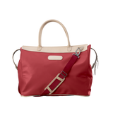 Jon Hart Design - Travel - Burleson Bag - Red Coated Canvas