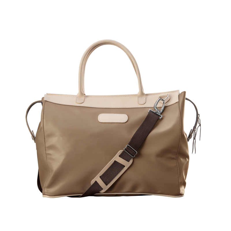 Jon Hart Design - Travel - Burleson Bag - Saddle Coated
