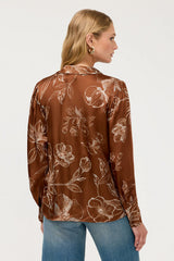 Johnny Was Averi Button-Down Blouse - Diara, back