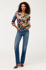 Johnny Was Norih Shirt - Fabiana Scarf, full length