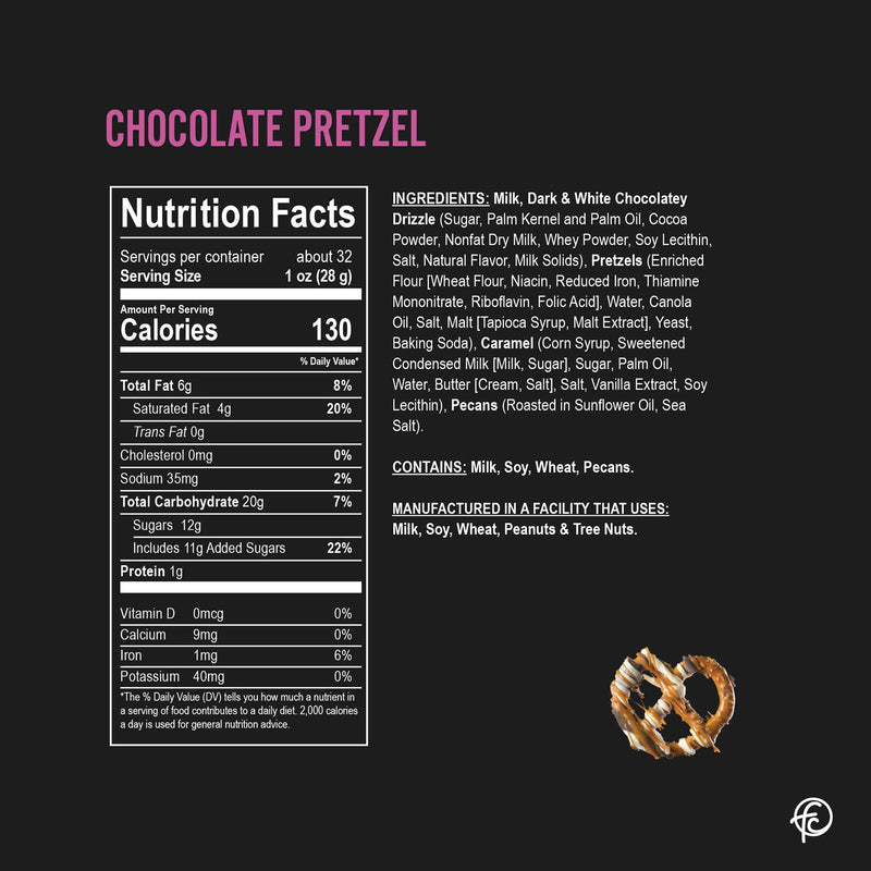 Funky Chunky - Chocolate Pretzel | Pretzels | 19-ounce