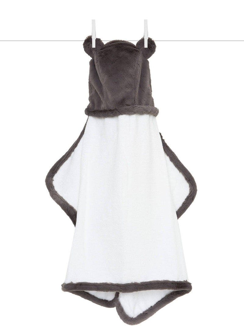 Little Giraffe - Luxe™ Baby Towel: Silver