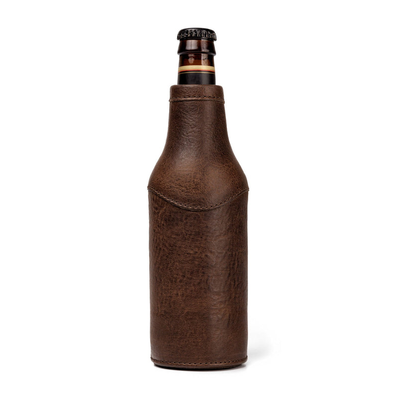 Campaign - Collection - Leather Bottle Koozie - Smoke