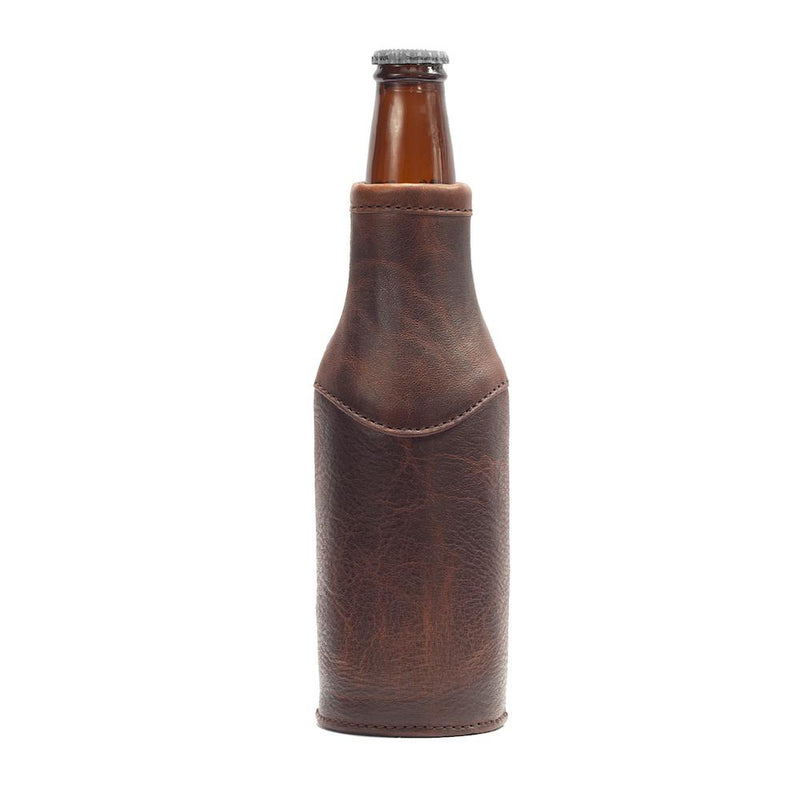 Campaign - Collection - Leather Bottle Koozie - Whiskey