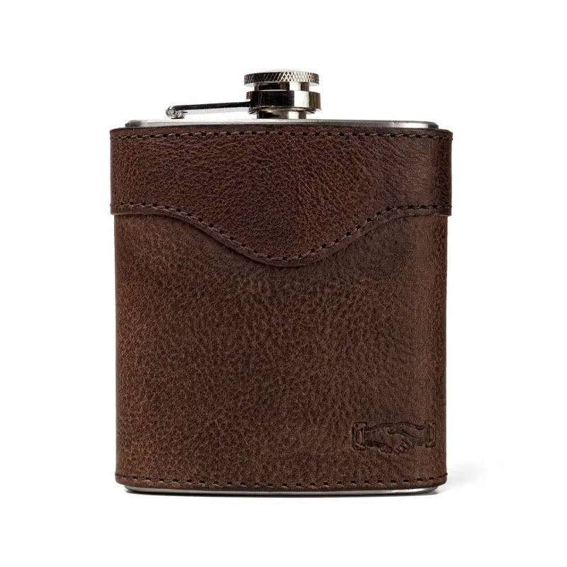 Campaign - Collection - Leather Flask - Smoke
