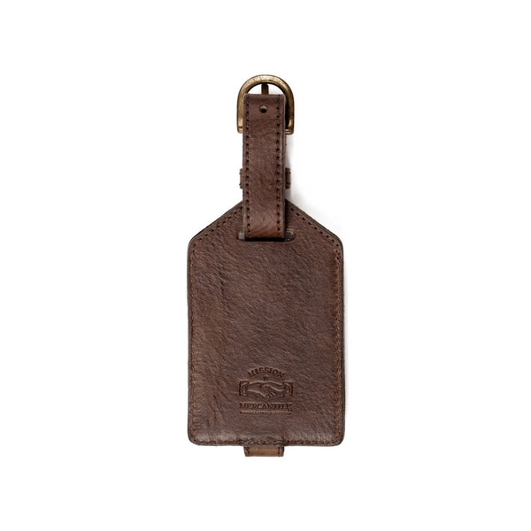Campaign - Collection Leather Luggage Tag Smoke