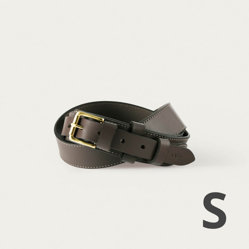 Campaign - Collection - Leather Ranger Belt - Smoke / Small