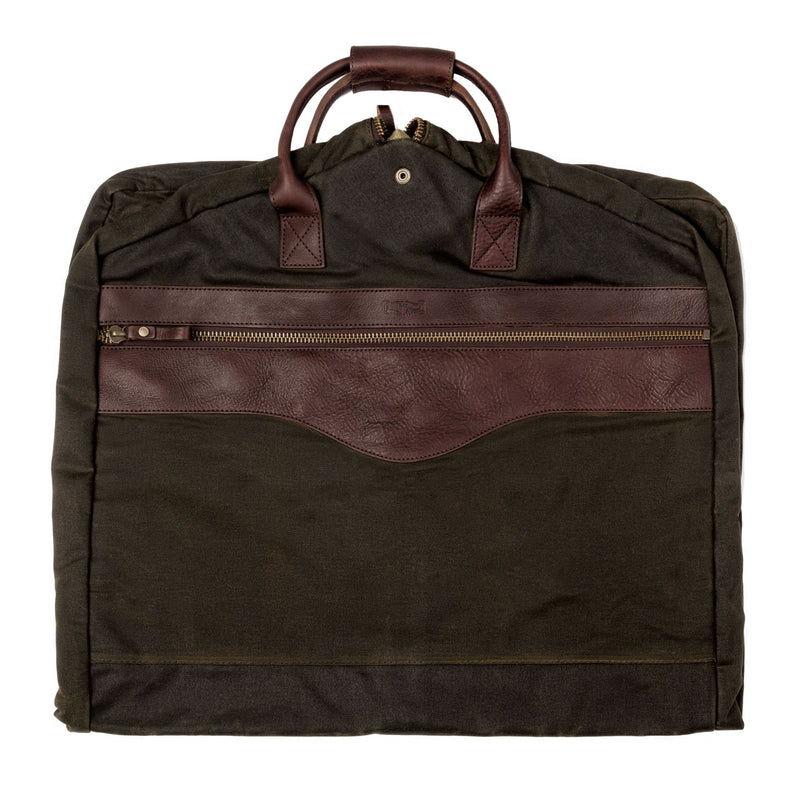 Campaign - Collection - Waxed Canvas Garment Bag - Smoke