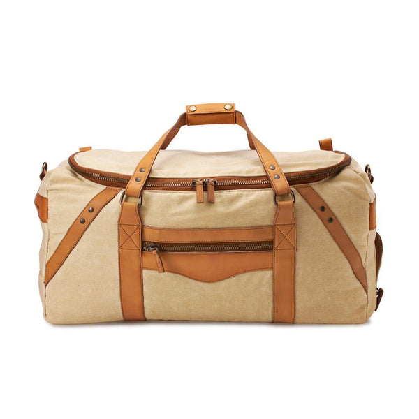 Campaign - Collection - Waxed Canvas Large Duffle Bag