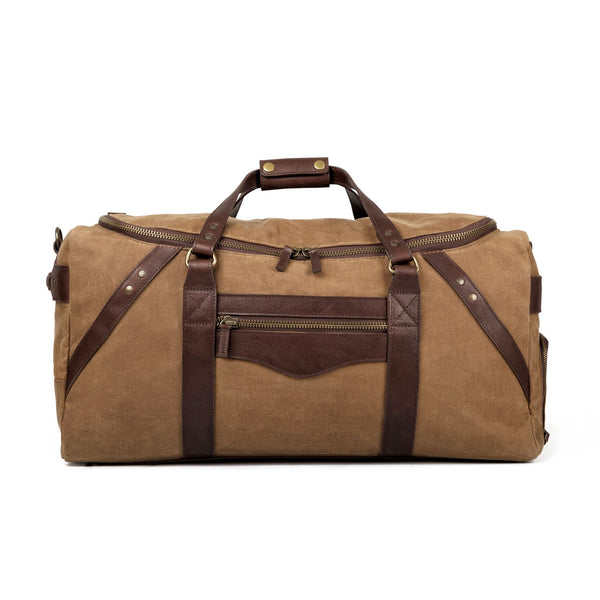 Campaign - Collection Waxed Canvas Large Duffle Smoke