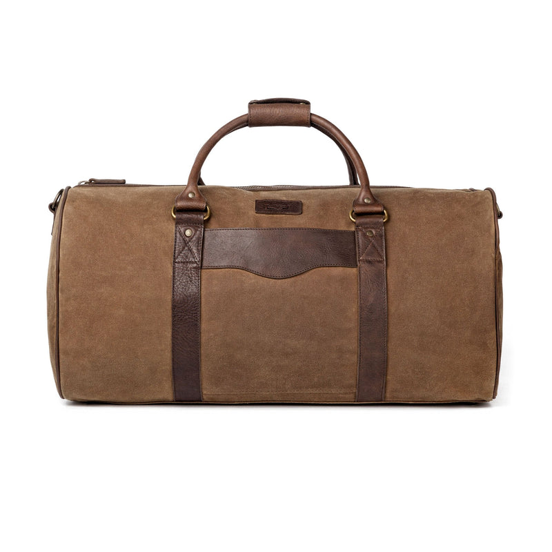 Campaign - Collection Waxed Canvas Large Field Duffle Smoke