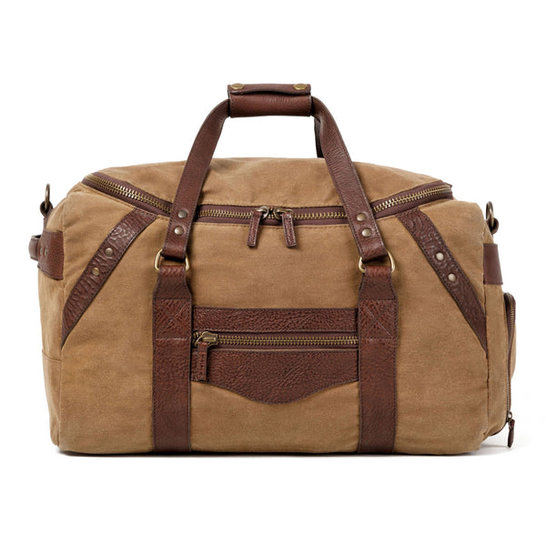 Campaign - Collection - Waxed Canvas Medium Duffle - Smoke