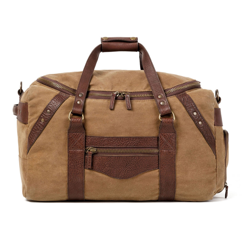 Campaign - Collection Waxed Canvas Medium Duffle Smoke