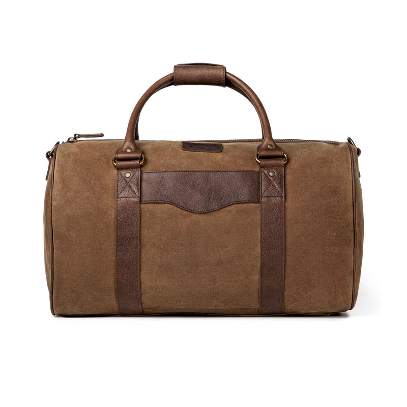 Campaign - Campaign Collection - Campaign Waxed Canvas Medium Field Duffle - Smoke / Brown