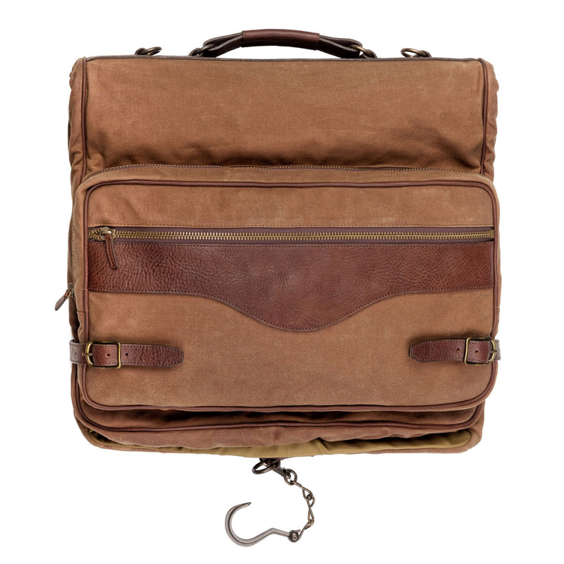 Campaign - Collection Waxed Canvas Valet Bag Smoke / Brown