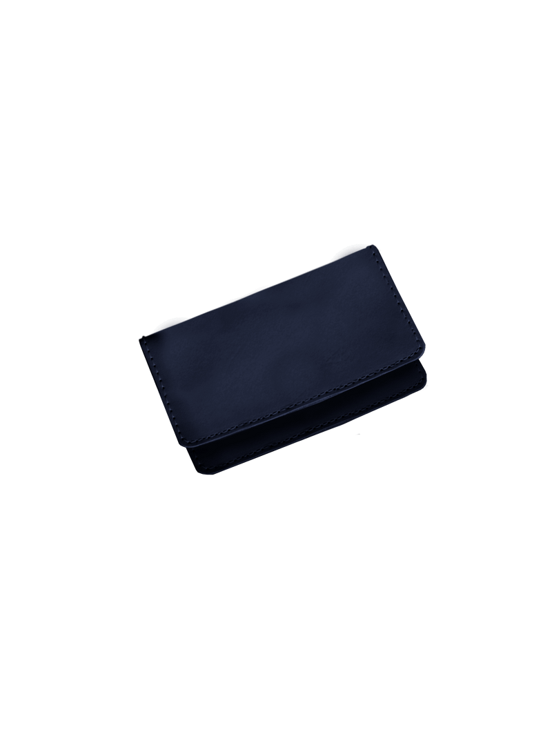 Jon Hart Design - Wallet Card Case Navy Leather