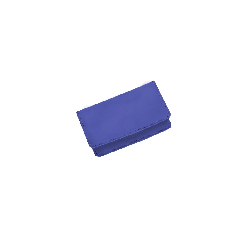Jon Hart Design - Wallet Card Case Royal Blue Leather
