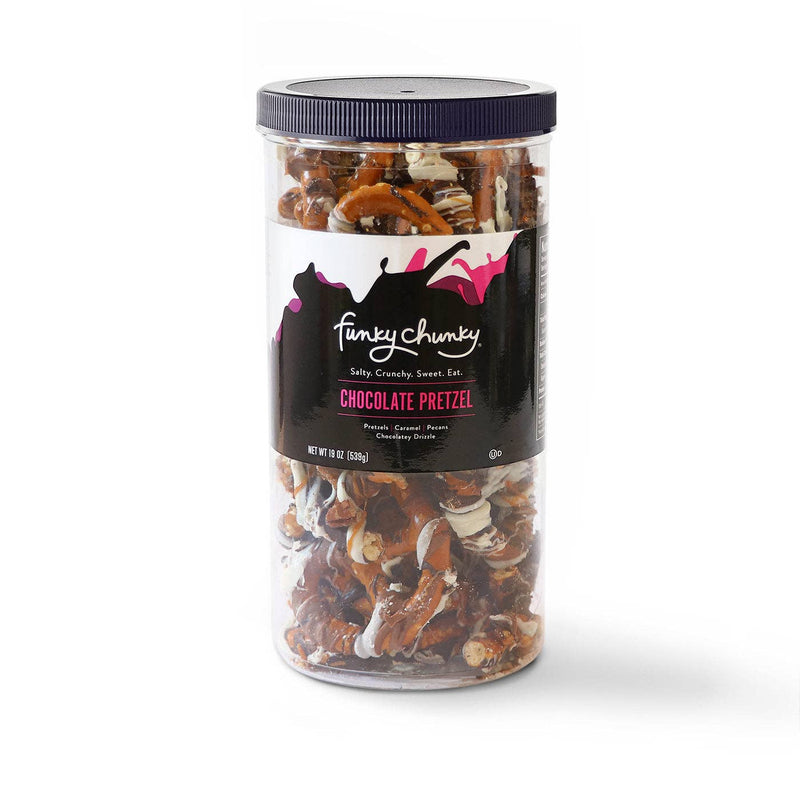 Funky Chunky - Chocolate Pretzel | Pretzels | 19-ounce