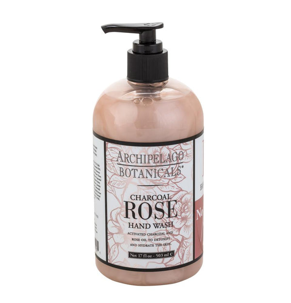 Archipelago - Hand Wash - Charcoal Rose 17 Oz.