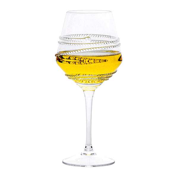 Juliska - Wine Glasses - Chloe Stemmed White Glass