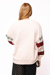 Queen of Sparkles - Beige Christmas Cardinals Under