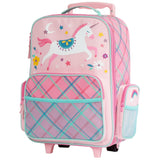 Stephen Joseph - Classic Rolling Luggage Pink Unicorn