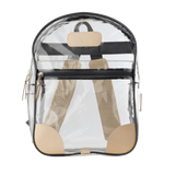 Jon Hart Design - Backpack - Clear - Black Webbing