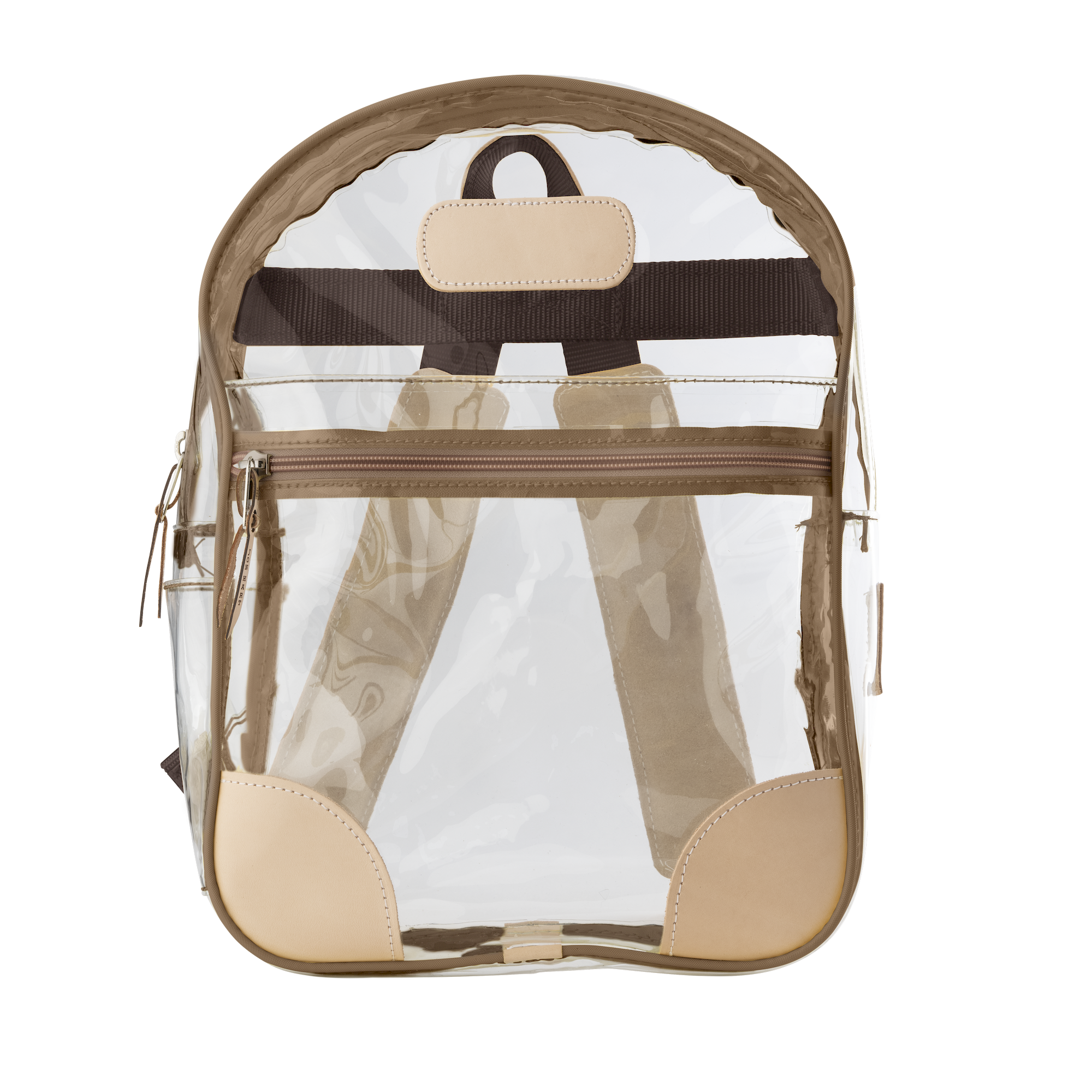 clear coach backpack Jon Hart Design Clear Backpack Saddle Webbing