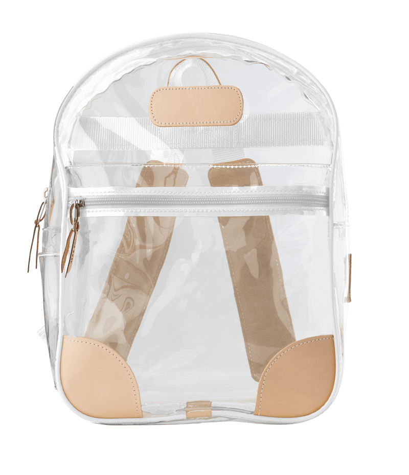 Jon Hart Design - Backpack - Clear - White Webbing